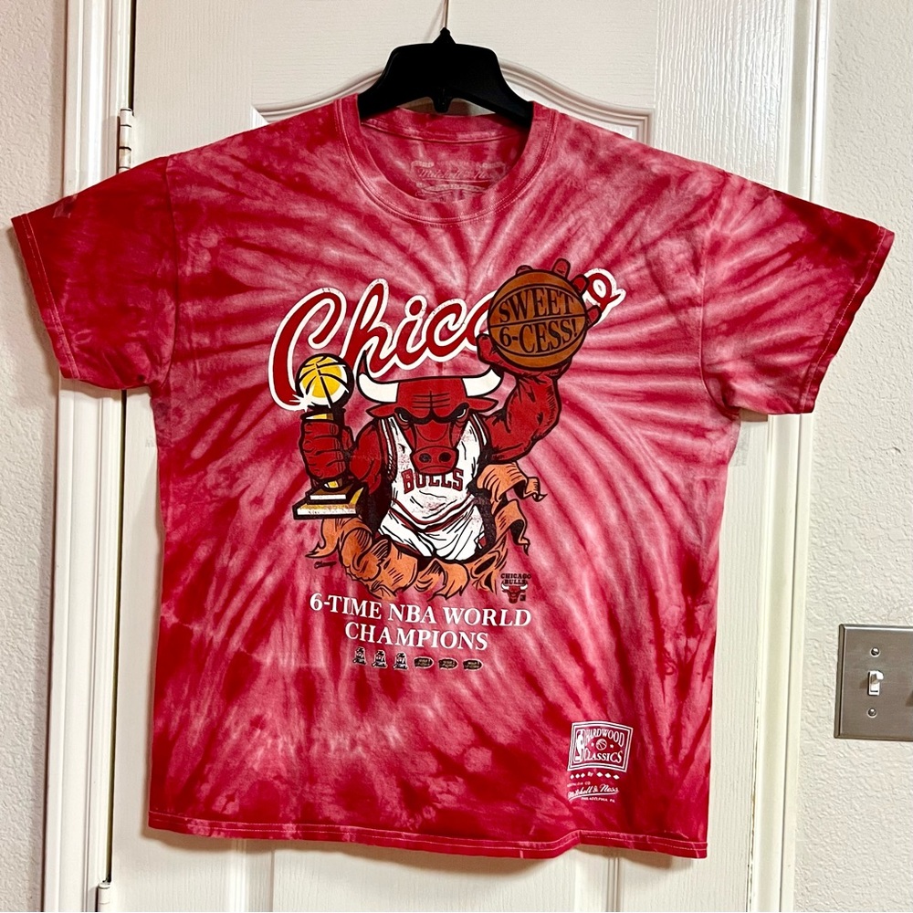 Chicago Bulls 6 time Champions T-shirt size Large